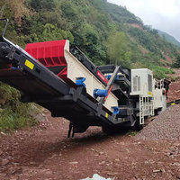250 Tph Mobile Stone Coal Rock Cone Impact Mining Jaw Crusher Machine Prix Mobile Crusher Machine