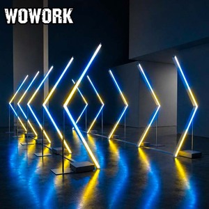 โครงไฟนีออน LED แบบยืน รุ่น WOWORK ปี 2026 รูปทรงอุโมงค์ ทางเดิน แสงดาวตก ฉากหลังสำหรับงานปาร์ตี้ งานแต่งงาน และงานอีเว้นท์ต่างๆ - Product Image 2