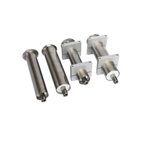 Pompe à engrenages pneumatique 304 pour remplissage, avec cylindre à piston à paroi épaisse et processus de rectification interne du cylindre doseur