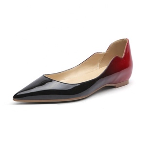Latest Design Women Flat Dress <b>Shoes</b> Pointy Toe Casual on Colorful Gradient <b>Shoes</b> Office Lady Work Dating <b>Shoes</b> - Product Image 1