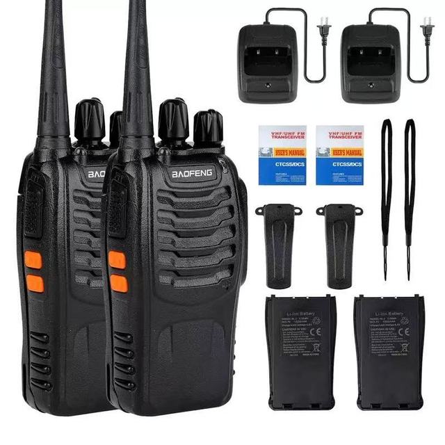 BAOFENG Manufacturer BF-888S Portable Long Range 2Way Amateur Radios UHF 400-480 Handheld Walkie Talkie Wireless Ham Radio 888S