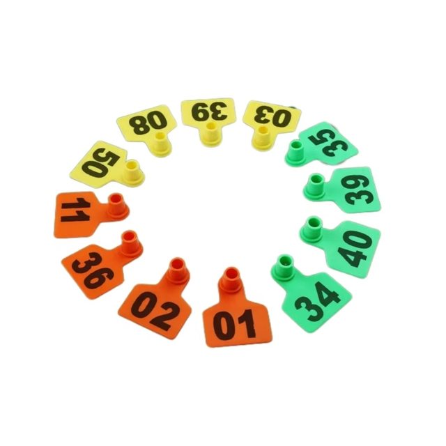 Electronic Ear Tag with Ear Tag Tracker Cattle for Livestock Management Tag Earrings Style with High-Precision GPS Tracking