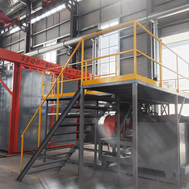 3.5M Shuttle Rotomolding Machine Plastic Moulding Machinery