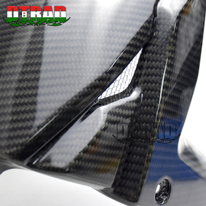DTRAD <span class=keywords><strong>Kawasaki</strong></span> Ninja H2/<span class=keywords><strong>R</strong></span> ZX10R ZX-10R 2016-2023 Garde-boue avant en fibre de carbone 100% brillant, accessoires de moto originaux - Product Image 2