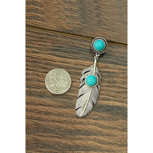 Orecchini di piume da donna, stile bohémien vintage, accessori per l'orecchio da indossare tutti i giorni - Product Image 2