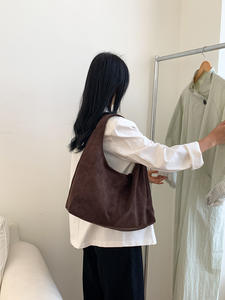 Bolsos Hobo para Mujer, Gran Venta 2025, Bolsos de Hombro de Gamuza PU de Alta Calidad, Estilo Vintage, Gran Capacidad, Bolsos de Compras para Dama - Product Image 2