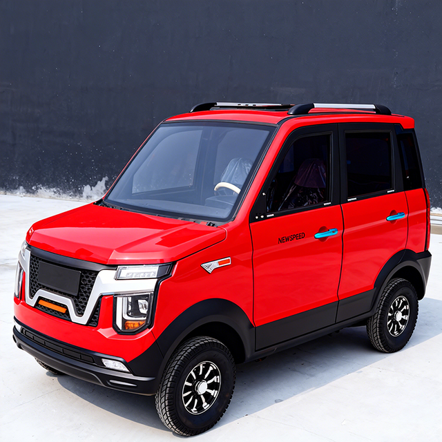 Popular China EV Solar Electric Car Adult Electric Mini-Car with 4 Seats