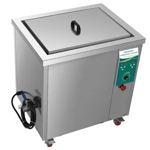 Industrial ultrasonic cleaner CH-600ST with ultra high energy heat exchanger filter core for removing heavy oil and sewage scale