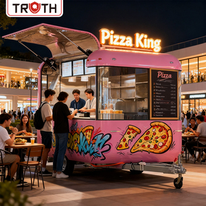 Vérité personnalisable Odm Food Truck Street Multifonctionnel Mobile <span class=keywords><strong>Kebab</strong></span> Four à pizza pour Food Truck Shawarma Stall - Product Image 1
