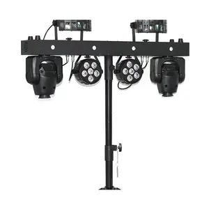 Nuovo sistema di luci Led Party Bar kit stroboscopico Derby In movimento Par 4 In 1 Dj illuminazione con Stand T Bar Led 2024 di illuminazione del palco