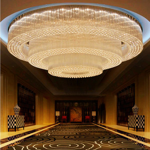projet d'éclairage de plafond de Banquet de mariage de grand <span class=keywords><strong>Lobby</strong></span> d'hôtel rond pour <span class=keywords><strong>le</strong></span> plafond bas - Product Image 1