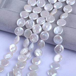 Perles d'eau douce baroques naturelles violettes de 11 à 15 mm avec des particules blanches dispersées pour la fabrication de bijoux, vente en gros directe - Product Image 3