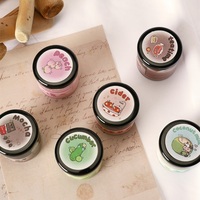 Lot de 6 bougies parfumées en cire de soja d'aromathérapie de luxe, mini-confiture, parfum de fruits, cire d'abeille, cadeaux pour femmes, lot de 4