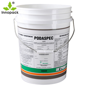 Approvisionnement d'usine 20L seau compostable en plastique seau étanche jetable avec couvercle pour miel et crème glacée prix bon marché - Product Image 1