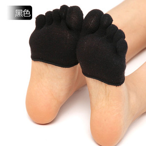 Calcetines baratos con punta Cinco dedos Medias invisibles con punta para dama - Product Image 3