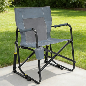 Chaise <span class=keywords><strong>de</strong></span> camping pliante d'extérieur, chaise <span class=keywords><strong>de</strong></span> pêche portable, chaise <span class=keywords><strong>de</strong></span> plage légère avec <span class=keywords><strong>porte</strong></span>-gobelet et structure en fer - Product Image 5