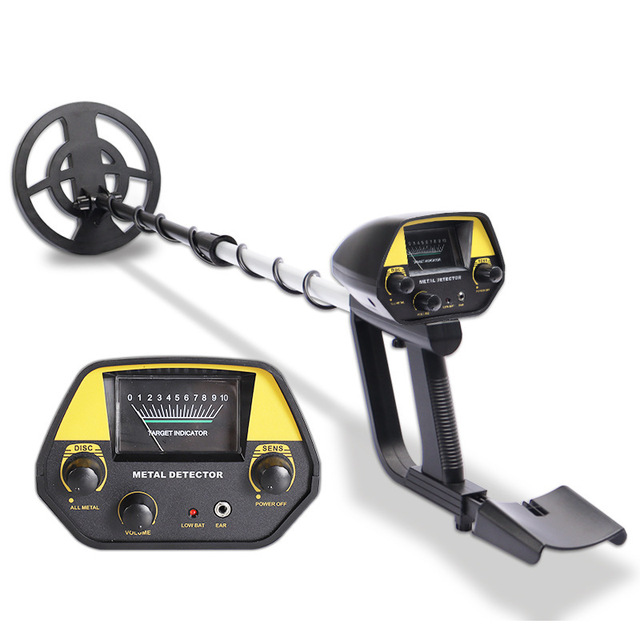 GTX4080Y Junior Metal Detector for Adults & Kids High Accuracy Gold Detector for Treasure Hunting Made of Durable Plastic