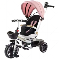 Vente flash - Tricycle à double cadre en acier WELAIXI X1 personnalisé OEM pour enfants de 1 à 6 ans avec roues en EVA