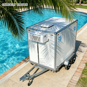 Remolque Refrigerado Portátil de Acero Inoxidable para Almacenamiento en Frío de Alta Resistencia, Ideal para Catering y Productos Agrícolas - Product Image 4