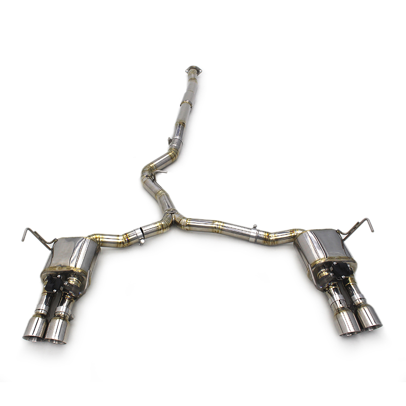 Автомобильная титановая тюнинг выхлопная труба для Subaru Impreza STI 2,5 T 2008-2021 Valvetronic Catback выхлопная система