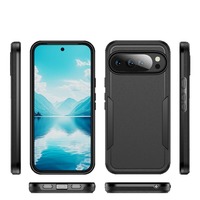 Coque de protection antichoc et anti-rayures avec anneau magnétique double couche en PC pour Google Pixel 10 9 8 7 6 5 4 Pro XL