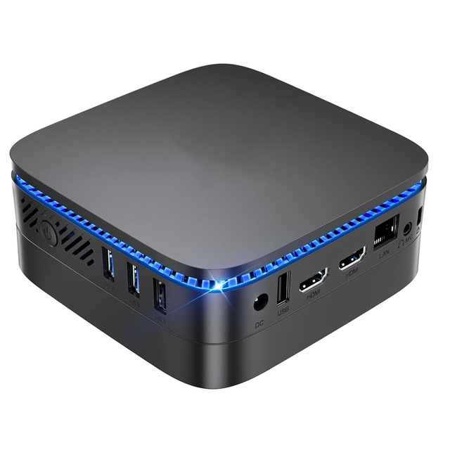 AK1 Plus Gaming Mini Pc InteI N5095/N5105/N95/N100/N150/N250 DDR4 8/16GB 256GB Win11 Wifi Dual Screen Desktop PC Computer
