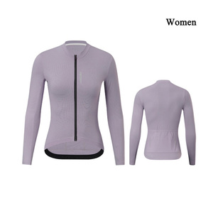 Batch Custom Made UV Resistant Long Sleeve Full Zip Cycling Top for Mountain & <b>Road</b> Bicycle Riding Sports Training - Product Image 4