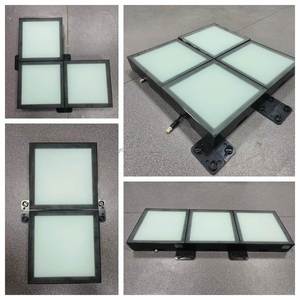 Parc de trampolines éducatif interactif immersif en plastique avec LED pour les écoles et les parcs sportifs - Product Image 2