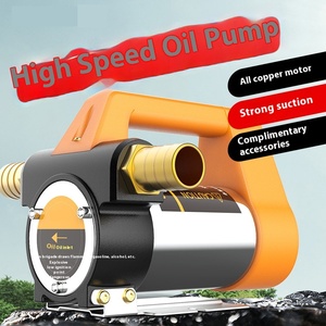 Pompe à huile électrique auto-amorçante portative de pompe de transfert diesel du rendement élevé 12V/24V/220V pour le <span class=keywords><strong>carburant</strong></span>/<span class=keywords><strong>eau</strong></span> - Product Image 3