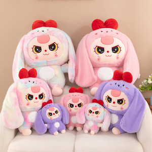 Ruunjoy nuevo bebé caliente tres muñeco <span class=keywords><strong>de</strong></span> peluche kawaii <span class=keywords><strong>anime</strong></span> animal <span class=keywords><strong>de</strong></span> peluche grande almohada para el hogar niños regalos <span class=keywords><strong>de</strong></span> cumpleaños figura Linda juguetes <span class=keywords><strong>de</strong></span> peluche - Product Image 2