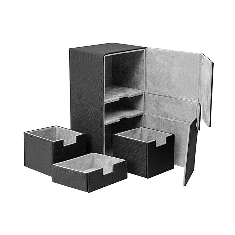 Персонализированный откидной Чехол из искусственной кожи для настольных игр, защитный чехол для хранения карт и костей