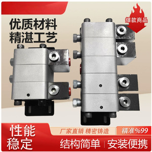 วาล์วแบ่งกระแสไฮดรอลิกแบบซิงโครนัส Saiyi Machinery รุ่น SDFMT แบบเกียร์ควบคุมมอเตอร์ ความแม่นยำสูง - Product Image 3