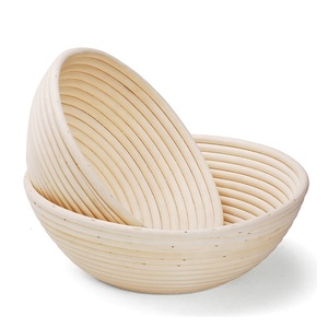 Juego de cesta de prueba de ratán Natural Premium para Banneton, tazón de fermentación de masa, Kit de cesta de elevación de pan para pan de masa fermentada Baki - Product Image 6