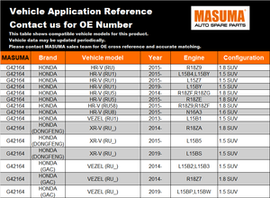 G42164 สำหรับโช้คอัพน้ำมัน ควบคุมแรงกระแทกบนถนน อะไหล่ช่วงล่างรถยนต์ รับประกัน 12 เดือน อะไหล่ทดแทน - Product Image 2
