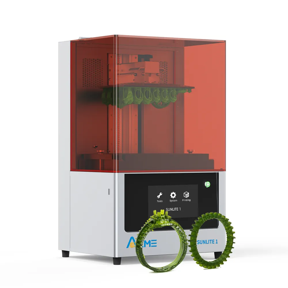 आभूषणों के लिए 3डी रेज़िन कास्टेबल ज्वेलरी डेंटल एलसीडी डीएलपी 3डी प्रिंटर की 2024 स्वचालित 3डी प्रिंटिंग मशीन की कीमत