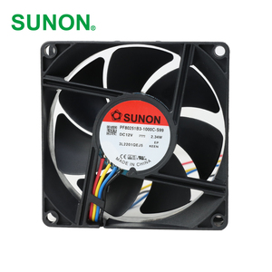 Sunon PF80251B3-1000C-S99 80x80x25มม. 12VDC 195mA 2.34วัตต์4200รอบต่อนาทีตลับลูกปืน53CFM ไฟฟ้าอินเวอร์เตอร์ตู้ระบายความร้อนตามแนวแกน - Product Image 1
