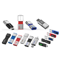 Clé USB UP195 Slide 2026 Nouvelle 8 Go/16 Go USB 3.0 avec logo LED multicolore