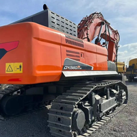 Excavatrice sur chenilles hydraulique d'occasion Doosan de haute qualité, matériel de construction, prix abordable, excavatrice d'occasion Doosan