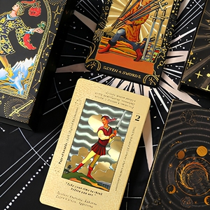 Cartas de <span class=keywords><strong>Tarot</strong></span> Internacionales, Juego Completo, Cartas de Juego Resistentes al Agua de PET, Juego de Mesa Educativo Personalizado - Product Image 6