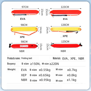 Acqua NBR salvavita cintura <span class=keywords><strong>di</strong></span> galleggiamento per il pronto soccorso Fitness e allenamento sportivo aiuto in piscine parchi acquatici cintura <span class=keywords><strong>bagnino</strong></span> - Product Image 5