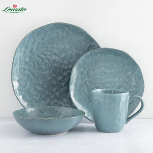 Juego de vajilla japonesa Shino Glaze hecha a mano, plato Rectangular de cerámica orgánica ecológica, horno de leña, pulido artístico para - Product Image 1