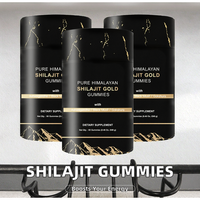 Bonbons gélifiés au Shilajit de marque privée, fibres alimentaires, Fudge pur de l'Himalaya, complément de santé, soutien immunitaire, pour adultes, 60 unités