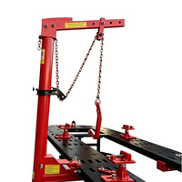 Machine de redressage de châssis de voiture pour atelier, banc de redressage efficace et robuste pour la réparation de véhicules accidentés