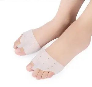 Hot Selling Foot Care Soft Silicone Gel Toe Guard Insert Metatarsal Antepie Bola Guard Provide Forefoot Protection