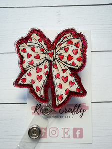 Porta-credenciales personalizado con diseño de ganso de San Valentín y lazo, para enfermeras, regalo para trabajadores de la salud, credencial bonita para la salud <span class=keywords><strong>mental</strong></span> - Product Image 6