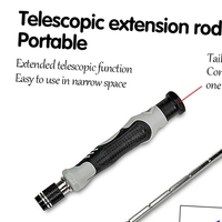 Jeu de tournevis magnétiques de précision 115-en-1, embouts en plastique durables, embouts chromés traités thermiquement, OEM disponible, réparation de téléphones portables