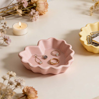 Moules en silicone en forme de cœur pour résine et béton, moules en silicone en forme de cœur pour la Saint-Valentin, porte-bougie, plateau à bijoux, moule en résine