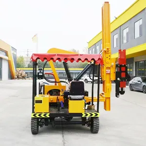 Yugong Crawler Hydraulic Hammer Mini Highway Guardrail Concrete Pile Dreiver Driving Machine Suppliers