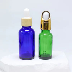 Flacons compte-gouttes en verre pour huiles essentielles, transparents, mats, blancs, givrés, noirs, ambrés, 5ml, 10ml, 15ml, 20ml, 1oz, 2oz, 3oz, fabriqués aux États-Unis, compte-gouttes dorés - Product Image 6