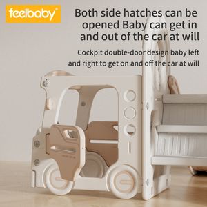 Feelbaby per bambini auto stile scivolo di plastica parco giochi al coperto giocattolo di bell'aspetto giardino educativo per la casa parco avventura per lo Shopping - Product Image 4